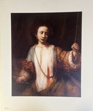 Lucretia 1666 by Rembrandt Van Rijn
