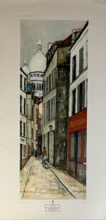 Maurice Utrillo “A Montmartre”