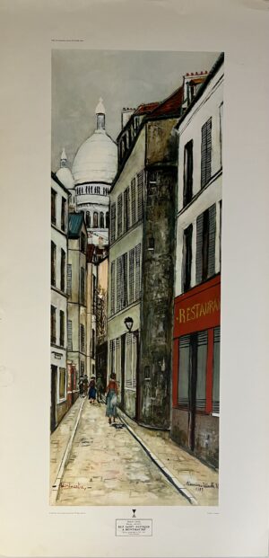 Maurice Utrillo “A Montmartre”