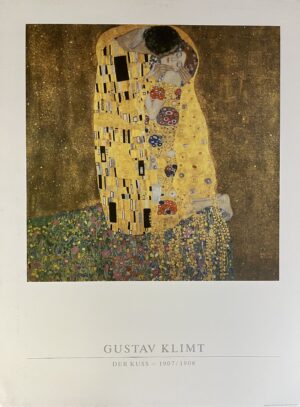 Gustav Klimt, Der Kuss 1907/1908