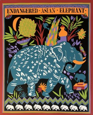 Endangered Asian Elephant